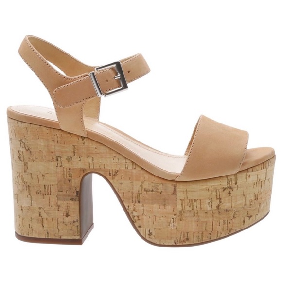 Schutz "Glorya" leather platform sandals. 5.5 - Picture 3 of 10